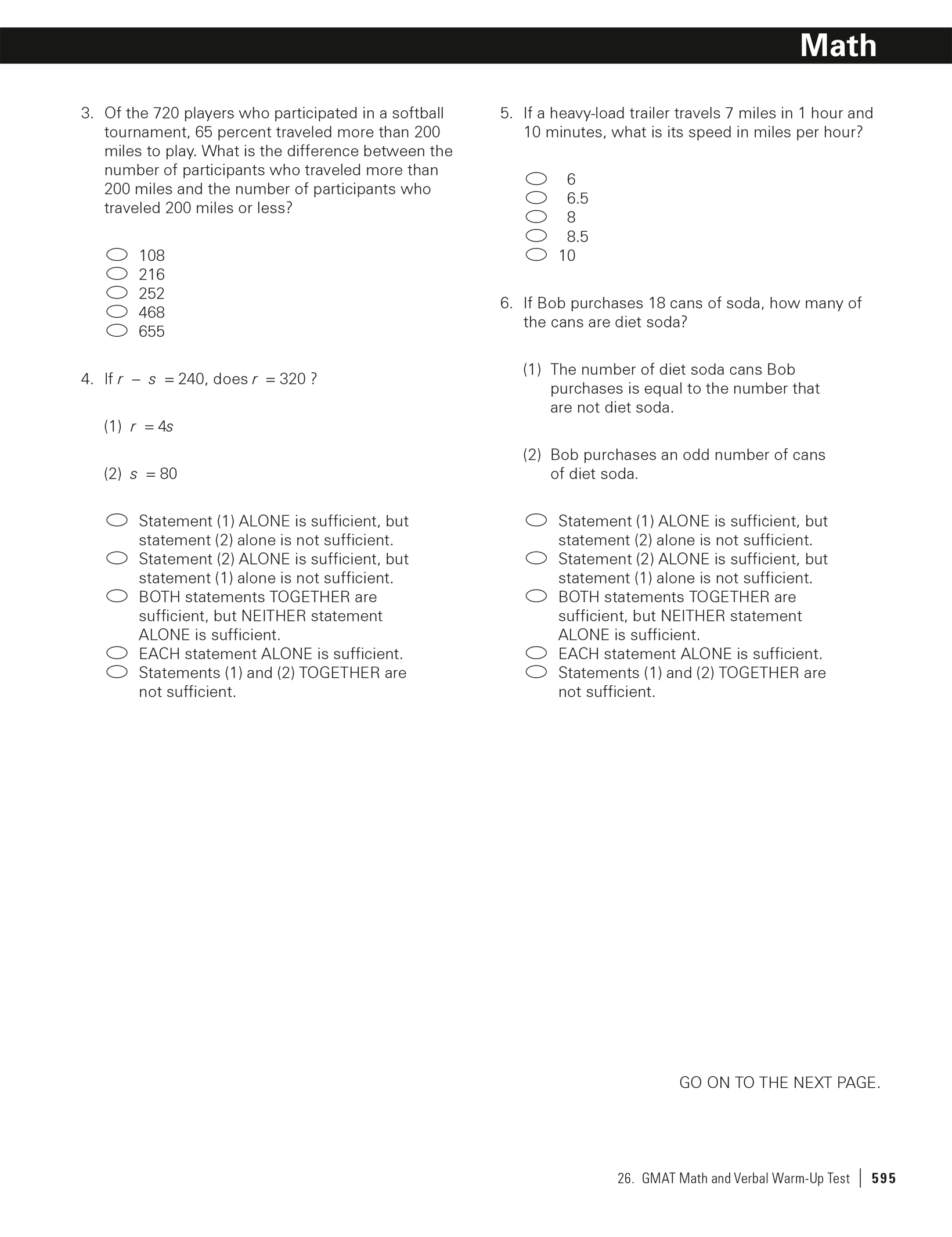 Extended ebook content for Princeton Review GMAT Premium Prep